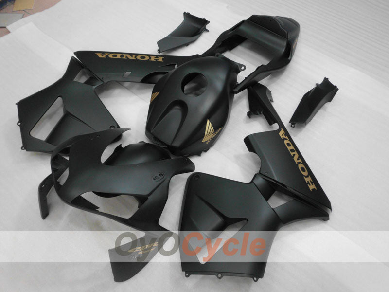 Kit de carénage à injection pour CBR600RR 03-04 - Noir, Mat - Style d'origine #OYO87902555