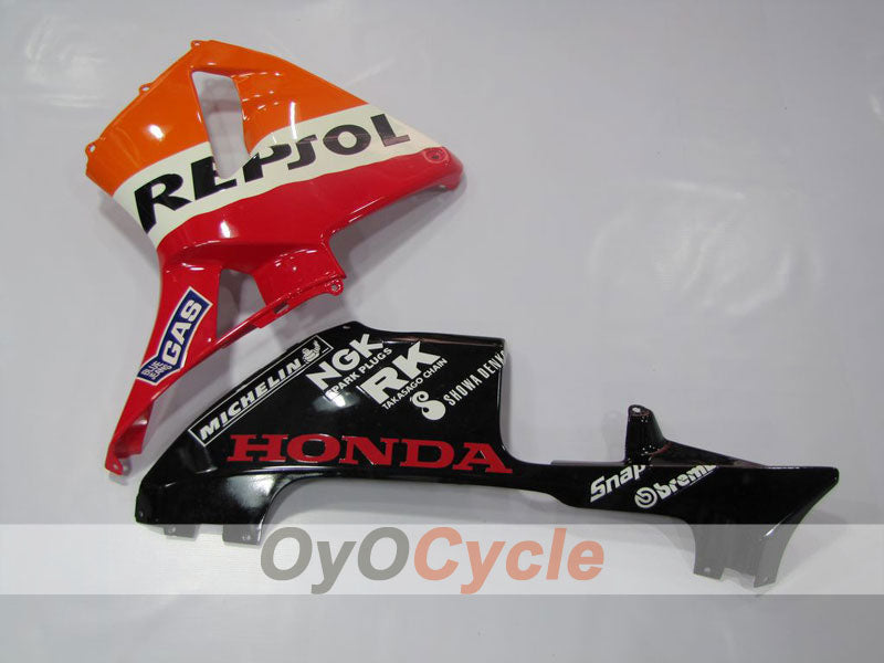 Kit de carénage à injection pour CBR600RR 03-04 - Orange, Noir - Repsol #OYO87902573 Image secondaire du produit