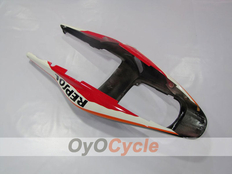 Kit de carénage à injection pour CBR600RR 03-04 - Orange, Noir - Repsol #OYO87902573