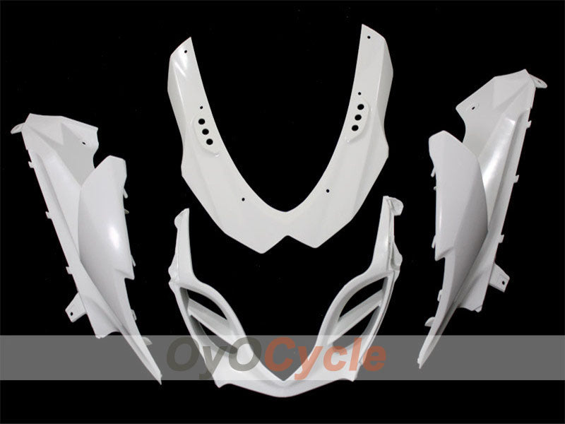 Kit de carénages injectés non peints pour GSX R1000 09-16 - Blanc - Style d’origine #OYO87902488