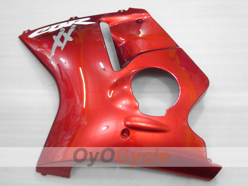 Kit de carénage à injection pour CBR1100XX 96-07 - Rouge - Style usine #OYO87902802