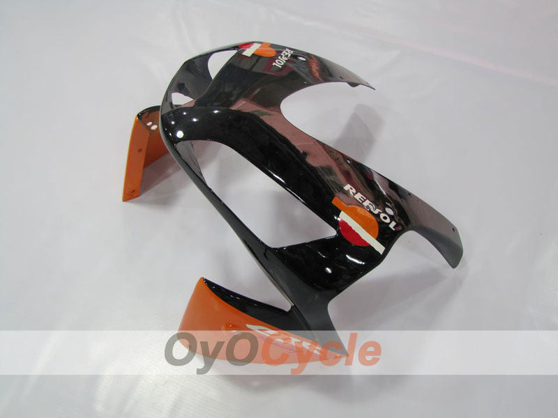 Kit de carénage à injection pour CBR600RR 03-04 - Orange, Noir - Repsol #OYO87902573