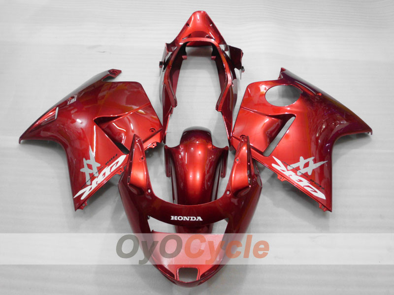 Kit de carénage à injection pour CBR1100XX 96-07 - Rouge - Style usine #OYO87902802