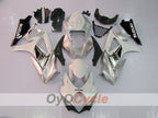 Kit de carénage à injection pour GSX R1000 07-08 - Blanc, argenté - Style d'origine #OYO87902891