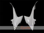 Kit de carénages injectés non peints pour GSX R1000 09-16 - Blanc - Style d’origine #OYO87902488