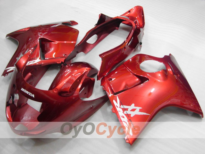Kit de carénage à injection pour CBR1100XX 96-07 - Rouge - Style usine #OYO87902802