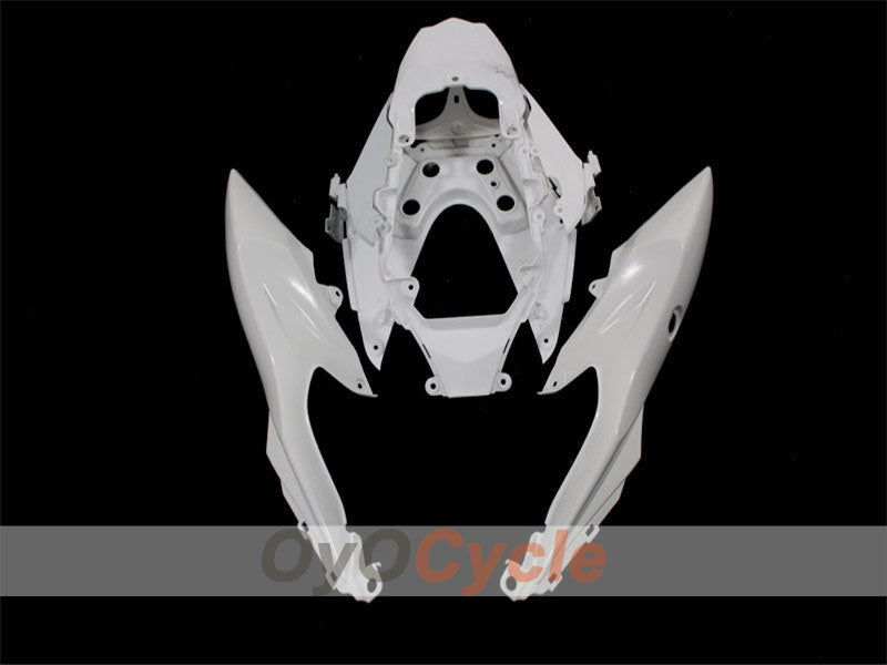 Kit de carénages injectés non peints pour GSX R1000 09-16 - Blanc - Style d’origine #OYO87902488