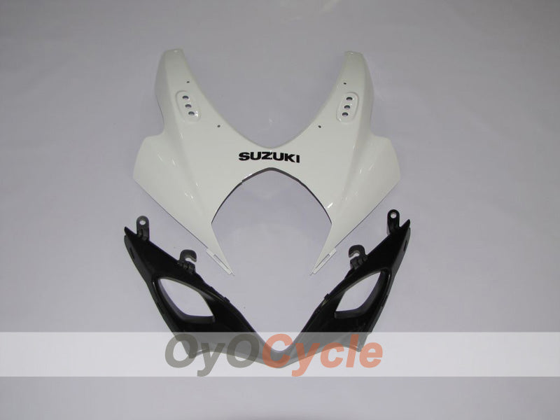 Kit de carénage à injection pour GSX R1000 07-08 - Blanc, argenté - Style d'origine #OYO87902891