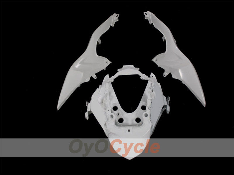 Kit de carénages injectés non peints pour GSX R1000 09-16 - Blanc - Style d’origine #OYO87902488