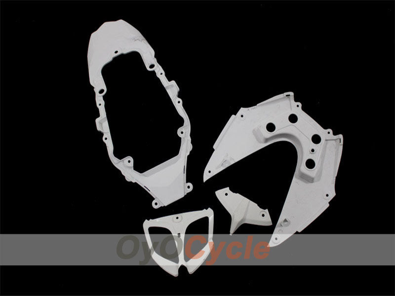 Kit de carénages injectés non peints pour GSX R1000 09-16 - Blanc - Style d’origine #OYO87902488