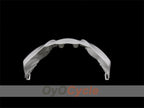 Kit de carénages injectés non peints pour GSX R1000 09-16 - Blanc - Style d’origine #OYO87902488
