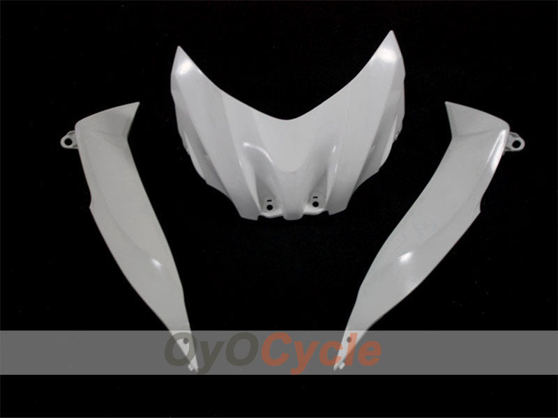 Kit de carénages injectés non peints pour GSX R1000 09-16 - Blanc - Style d’origine #OYO87902488