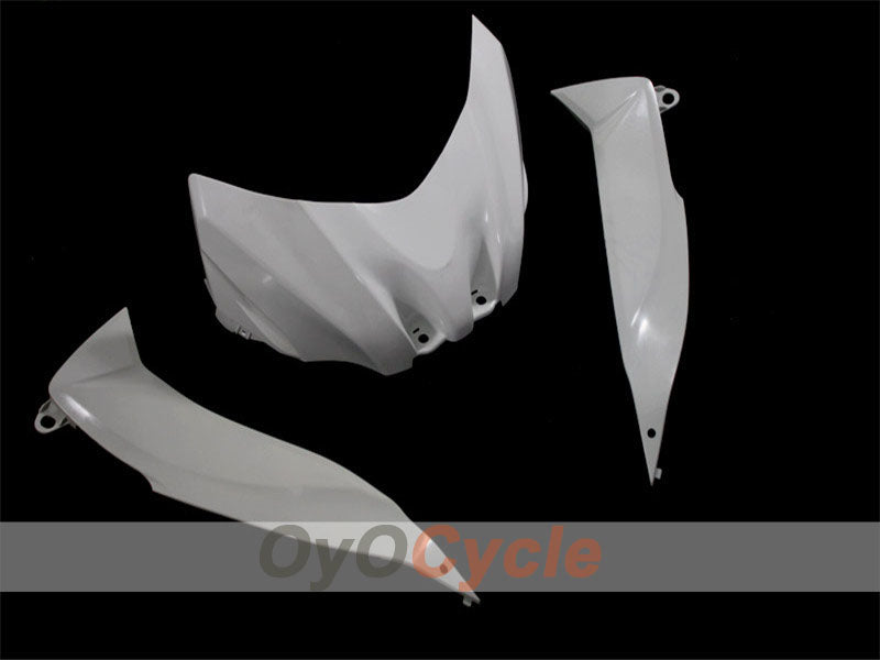 Kit de carénages injectés non peints pour GSX R1000 09-16 - Blanc - Style d’origine #OYO87902488