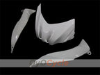 Kit de carénages injectés non peints pour GSX R1000 09-16 - Blanc - Style d’origine #OYO87902488