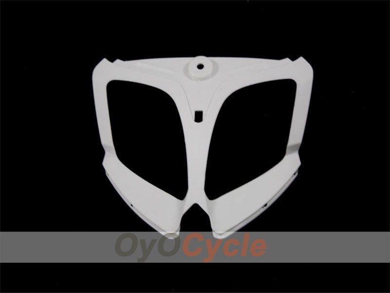 Kit de carénages injectés non peints pour GSX R1000 09-16 - Blanc - Style d’origine #OYO87902488