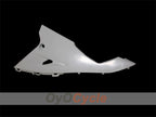 Kit de carénages injectés non peints pour GSX R1000 09-16 - Blanc - Style d’origine #OYO87902488