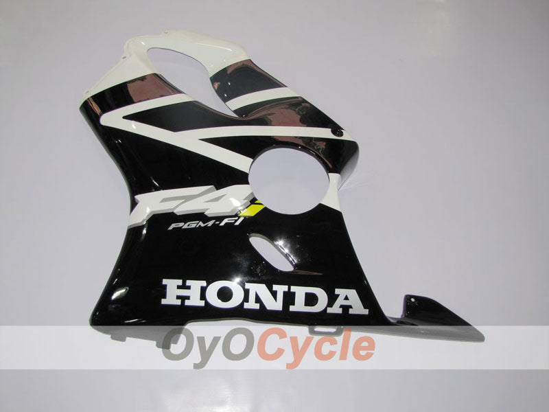 Kit de carénage à injection pour CBR600F4i 01-03 - Blanc, Noir - Style d'origine #OYO87900149