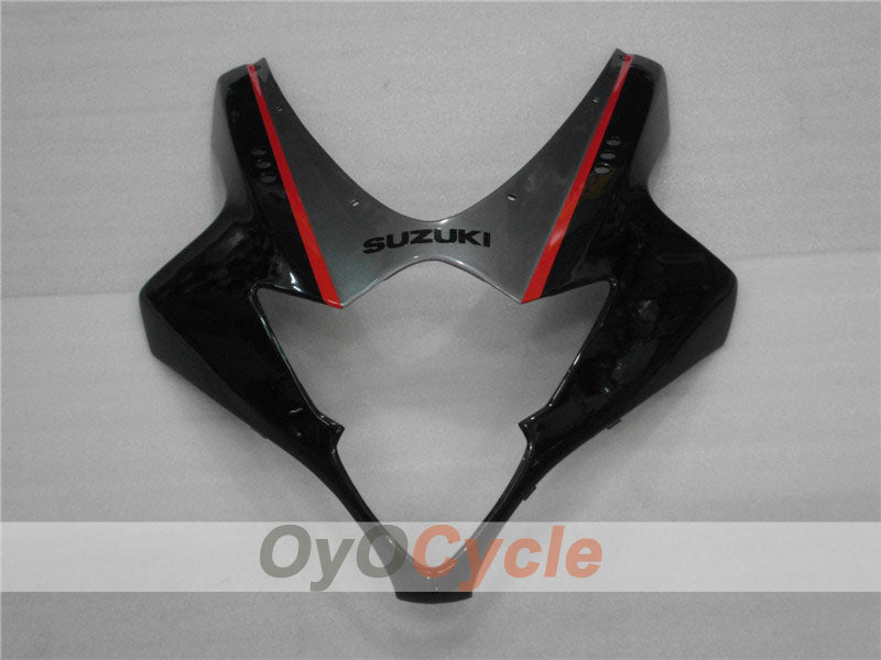 Kit de carénage moulé par injection pour GSX R1000 05-06 - Noir, Argent - Style usine #OYO87901980