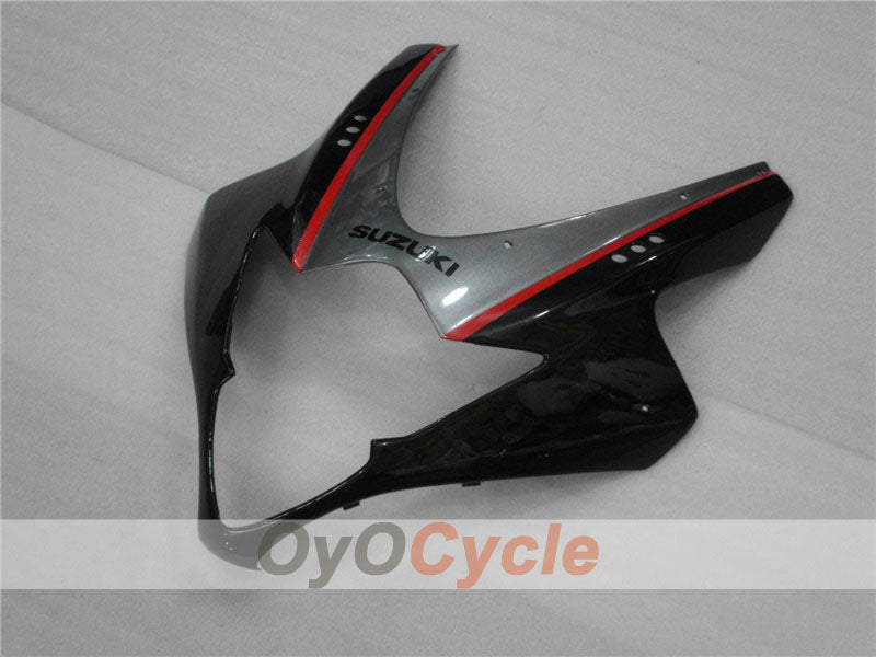 Kit de carénage moulé par injection pour GSX R1000 05-06 - Noir, Argent - Style usine #OYO87901980