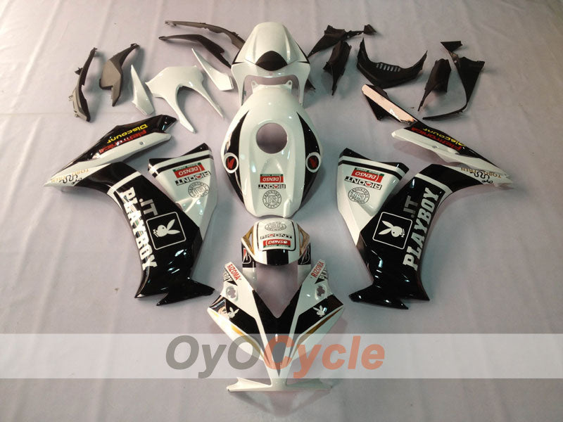 Kit de carénage à injection pour CBR1000RR 12-16 - Blanc, Noir - PlayBoy #OYO87902790 Image secondaire du produit