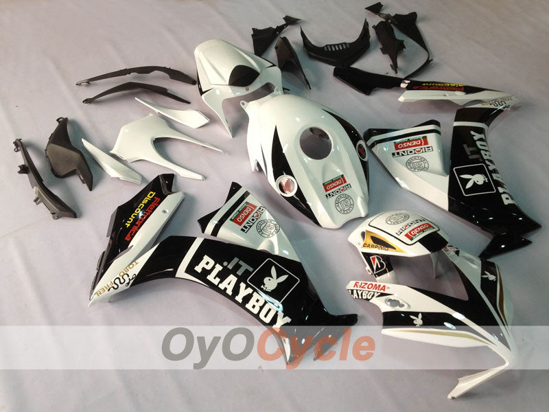 Kit de carénage à injection pour CBR1000RR 12-16 - Blanc, Noir - PlayBoy #OYO87902790 Image principale du produit