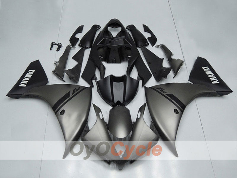Kit de carénage à injection pour YZF-R1 12-14 - Noir, Gris, Mat - Style d'origine #OYO87903174 Image principale du produit