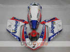Kit de carénage à injection pour Ducati 1098 07-09 - Bleu, Blanc - Style usine #OYO87902305