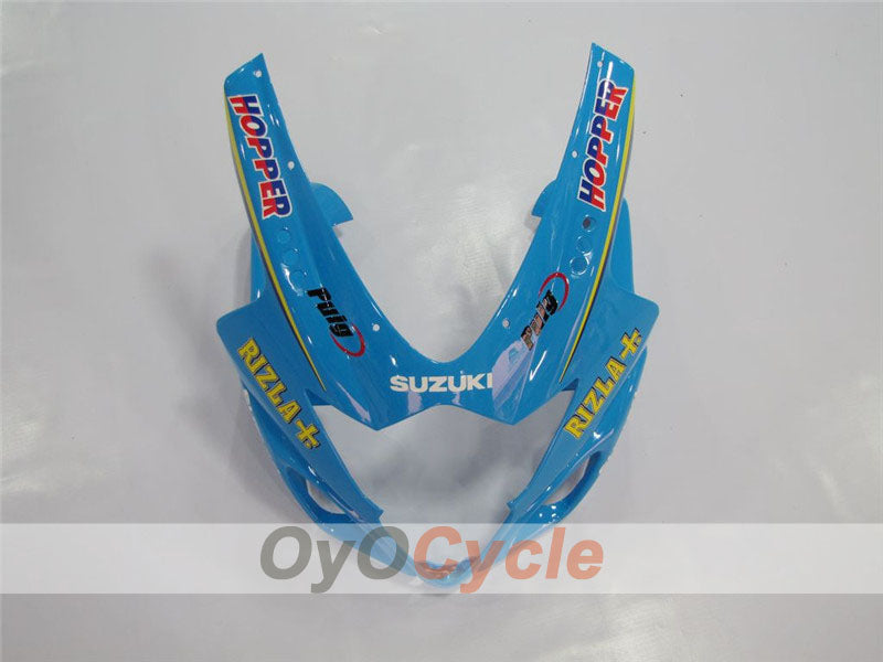 Kit de carénage à injection pour GSX R1000 05-06 - Bleu, Noir - MOTUL, Rizla+ #OYO87902050