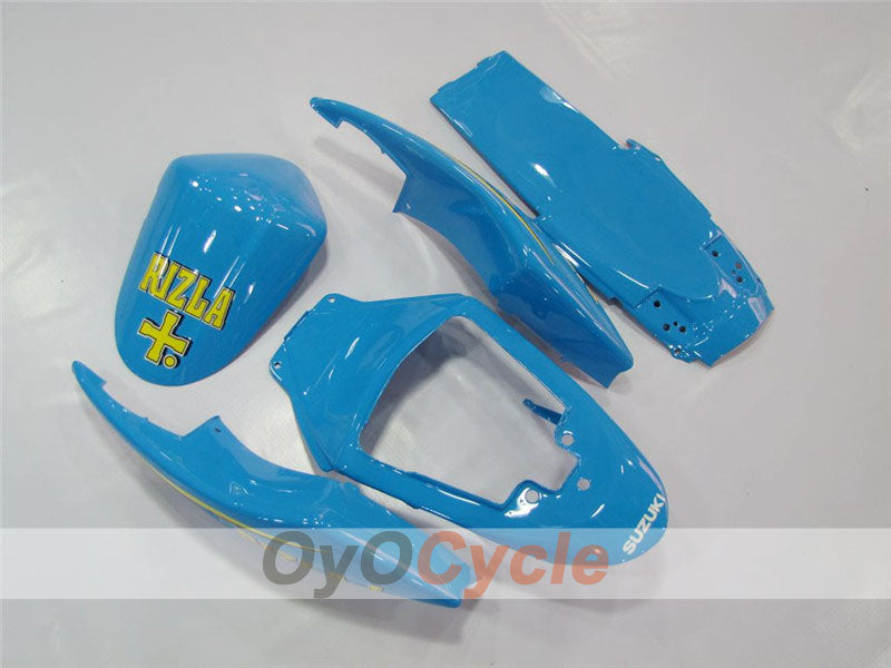 Kit de carénage à injection pour GSX R1000 05-06 - Bleu, Noir - MOTUL, Rizla+ #OYO87902050