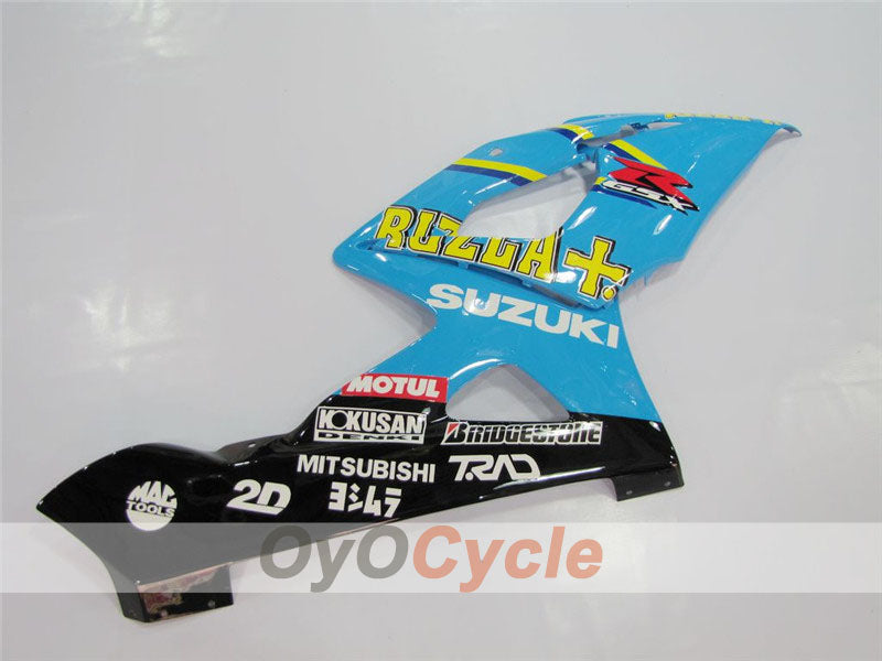 Kit de carénage à injection pour GSX R1000 05-06 - Bleu, Noir - MOTUL, Rizla+ #OYO87902050 Image secondaire du produit