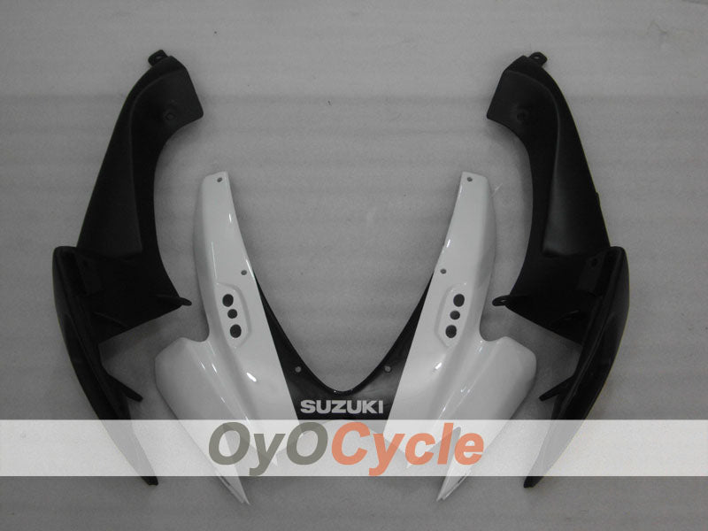 Kit de carénage à injection pour GSX R750 06-07 - Blanc, Noir - Style d'origine #OYO87901313