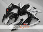 Kit de carénage à injection pour GSX R750 06-07 - Blanc, Noir - Style d'origine #OYO87901313