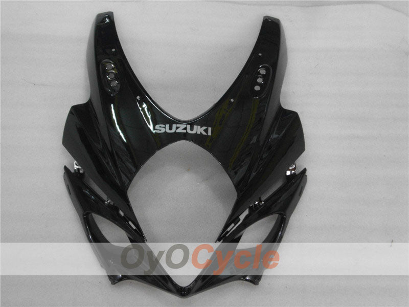 Kit de carénage injecté pour GSX R1000 07-08 - Noir, doré - Style usine #OYO87902110
