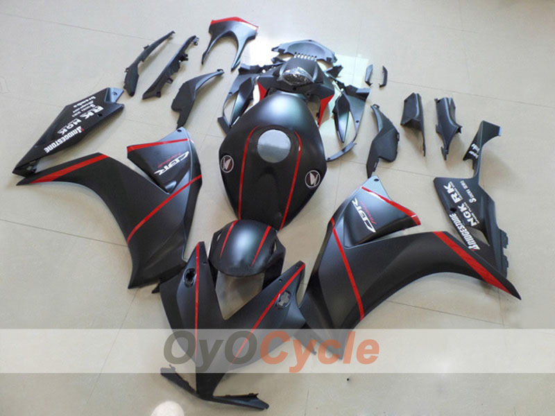 Kit de carénage à injection pour CBR1000RR 12-16 - Noir, mat - Style d'usine #OYO87903323