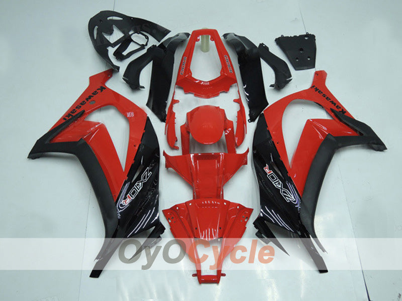 Kit de carénage à injection pour NINJA ZX-10R 11-15 - Rouge, Noir - Style d'usine #OYO87903131 Image principale du produit