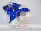 Kit de carénages à injection pour GSXR1300 Hayabusa 99-07 - Bleu, argent - Style usine #OYO87902887