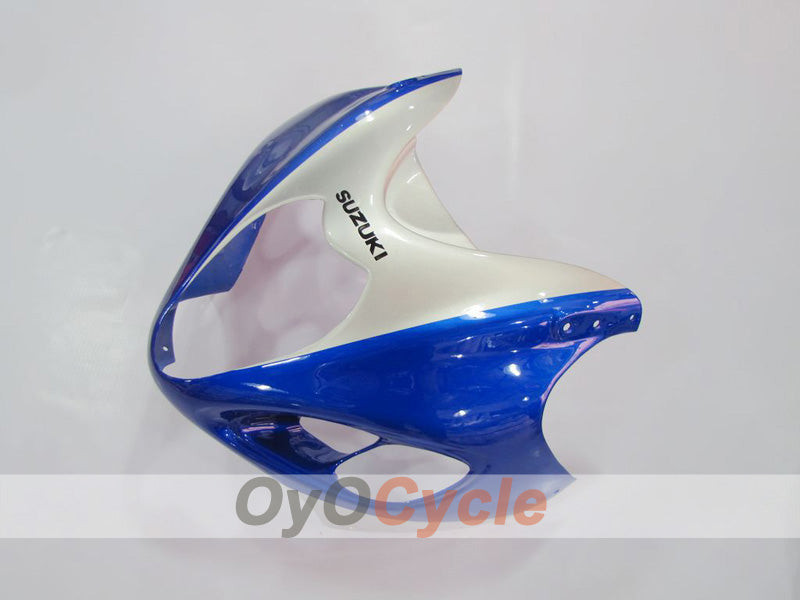 Kit de carénages à injection pour GSXR1300 Hayabusa 99-07 - Bleu, argent - Style usine #OYO87902887