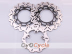 Disques de frein pour Yamaha YZF-R6 03-04 #OYO87903473