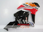 Kit de carénage à injection pour CBR600RR 09-12 - Orange, Noir - Repsol #OYO87900457