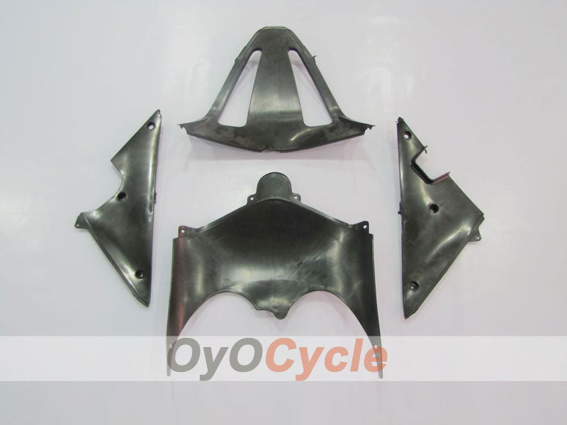 Kit de carénages à injection pour GSX R750 00-03 - Bleu, Noir - Flamme #OYO87901046 Image secondaire du produit