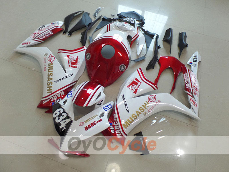 Kit de carénage à injection pour CBR1000RR 12-16 - Rouge, blanc - Style d'usine #OYO87903324 Image principale du produit