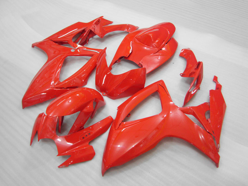 Kit de carénage injecté pour GSX R750 06-07 - Rouge - Style d’origine #OYO87901281