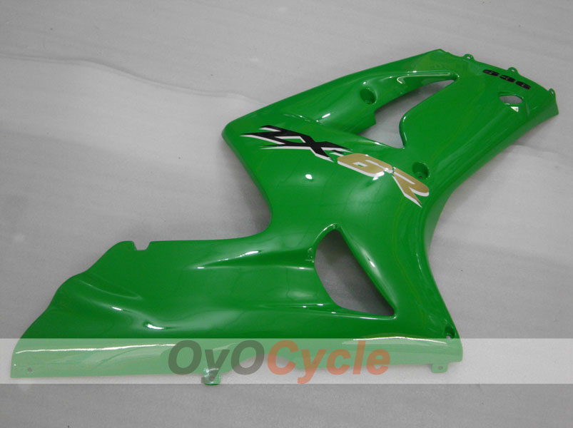 Kit de carénage à injection pour NINJA ZX-6R 03-04 - Vert - Style d'origine #OYO87901771