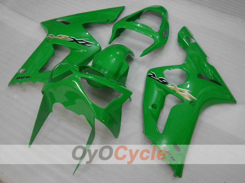Kit de carénage à injection pour NINJA ZX-6R 03-04 - Vert - Style d'origine #OYO87901771 Image secondaire du produit