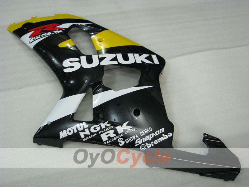 Carénage latéral gauche et droit pour Suzuki 01-03 GSXR600 #OYO87908463