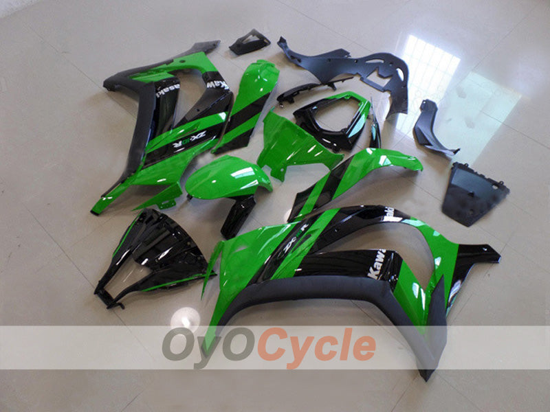 Kit de carénage à injection pour NINJA ZX-10R 11-15 - Vert, Noir - Style d'usine #OYO87903133 Image principale du produit