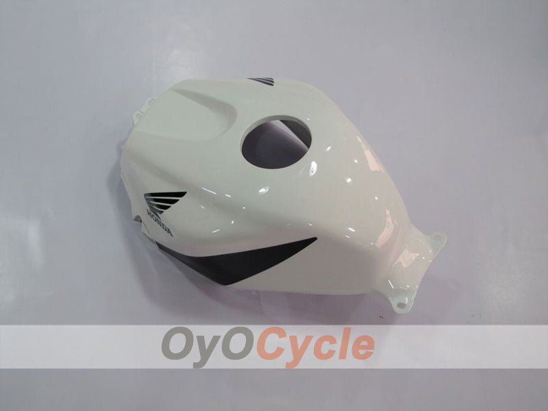 Kit de carénage injecté pour CBR600RR 03-04 - Blanc, noir - Style usine #OYO87902549