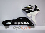 Kit de carénage injecté pour CBR600RR 03-04 - Blanc, noir - Style usine #OYO87902549