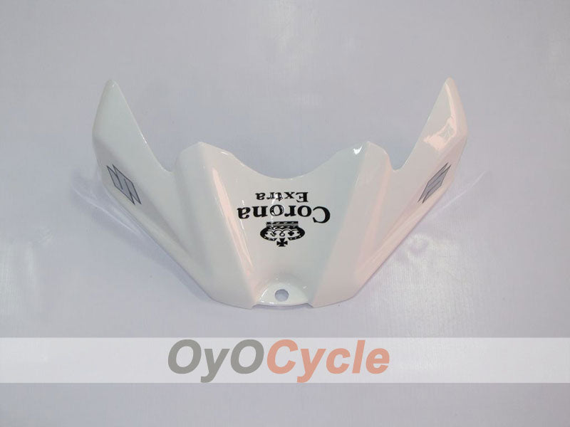 Kit de carénage à injection pour GSX R750 08-10 - Blanc, noir - Corona #OYO87901377