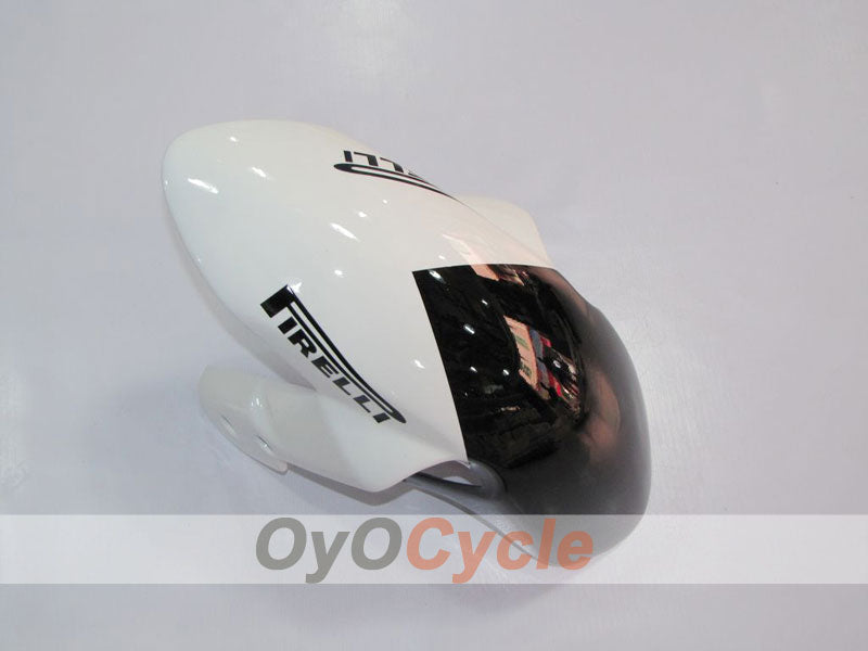 Kit de carénage à injection pour GSX R750 08-10 - Blanc, noir - Corona #OYO87901377